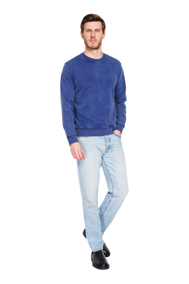 Sweat manches longues marine
