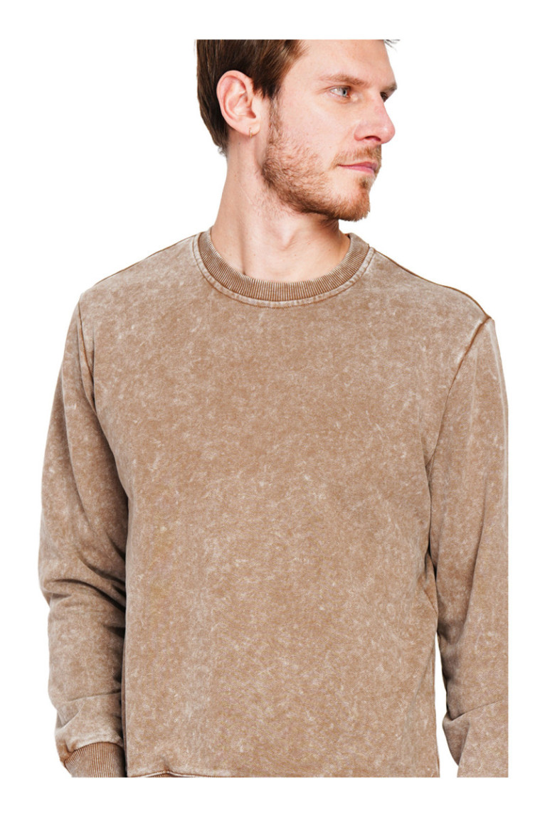 Sweat manches longues Marron
