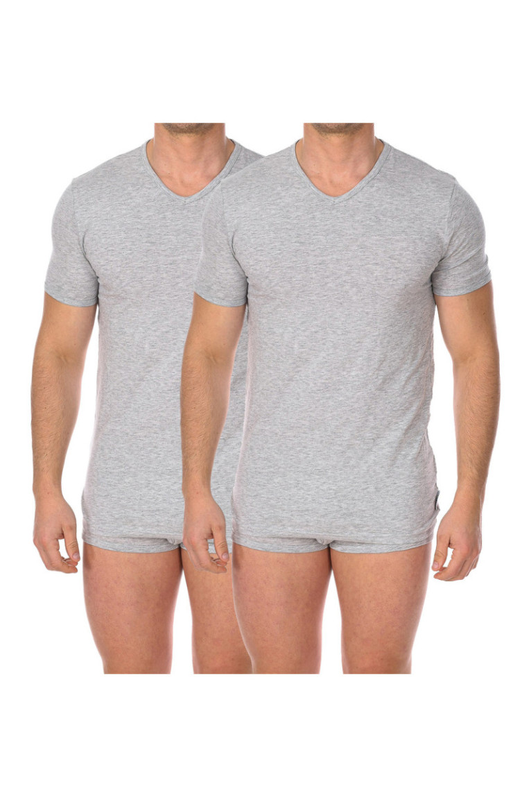 Lot de 2 t-shirts - Light grey - Bikkembergs Underwear