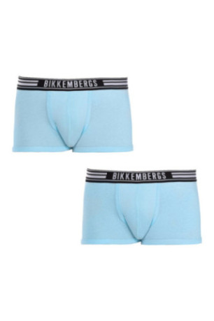 Lot de 2 Boxers - Turquoise - Bikkembergs Underwear