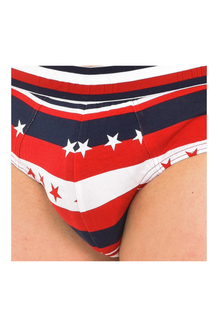 Slip - Navy blue-red-white - Tommy H. Underwear