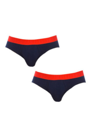 Lot de 2 Slips - Navy blue - Bikkembergs Underwear