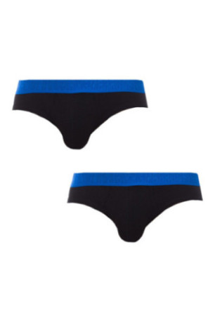 Lot de 2 Slips - Black - Bikkembergs Underwear