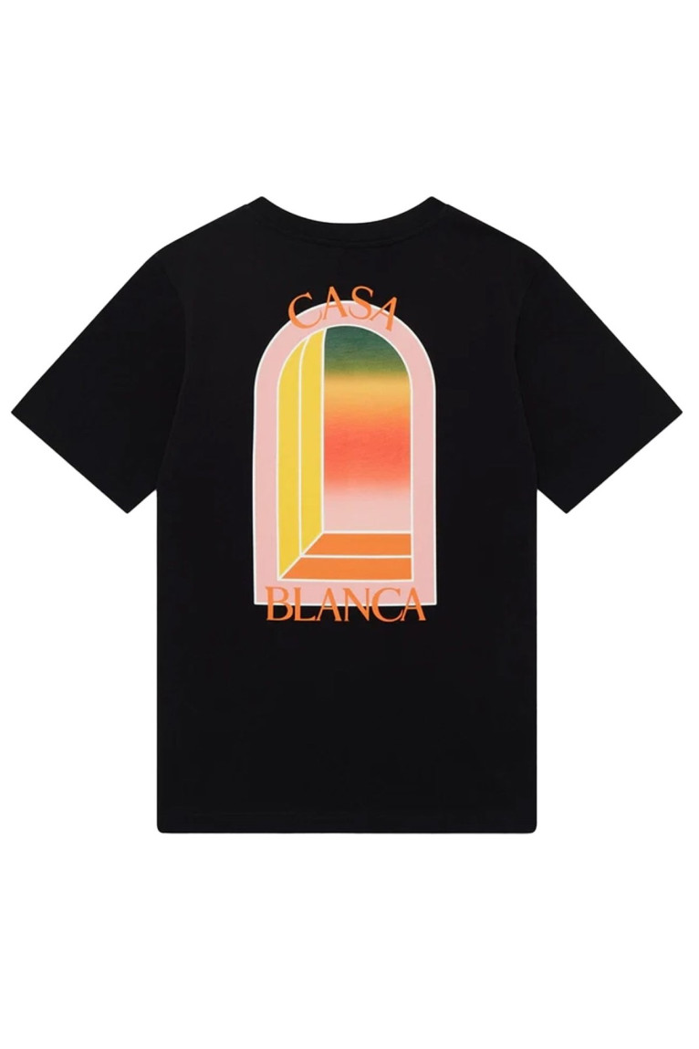TShirt MC coton logo impression Casa blanca