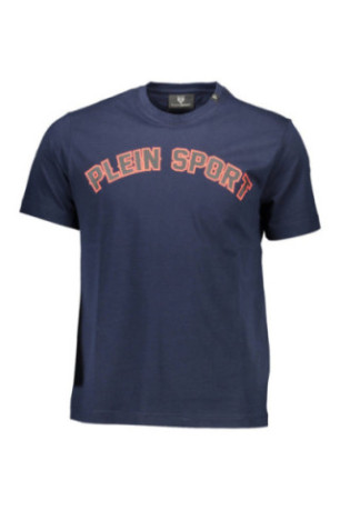 T-SHIRT MANCHES COURTES HOMME PLEIN SPORT BLEU Plein Sport