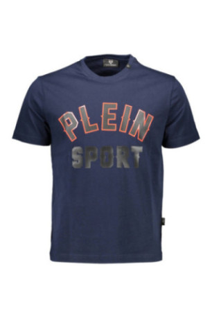 T-SHIRT MANCHES COURTES HOMME PLEIN SPORT BLEU Plein Sport
