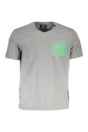 T-SHIRT MANCHES COURTES HOMME PLEIN SPORT GRIS Plein Sport