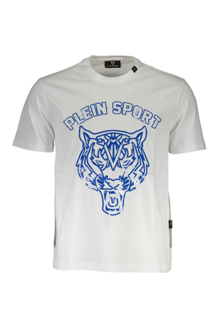 T-SHIRT PLEIN SPORT MANCHES COURTES HOMME BLANC Plein Sport