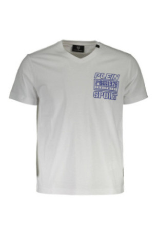 T-SHIRT PLEIN SPORT MANCHES COURTES HOMME BLANC Plein Sport