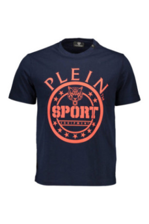 T-SHIRT PLEIN SPORT MANCHES COURTES HOMME BLEU Plein Sport