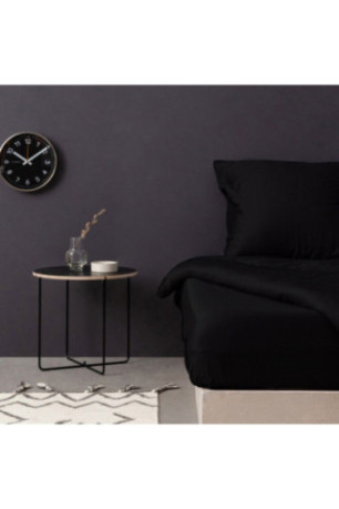 Drap-housse en satin - 90x190+30cm
