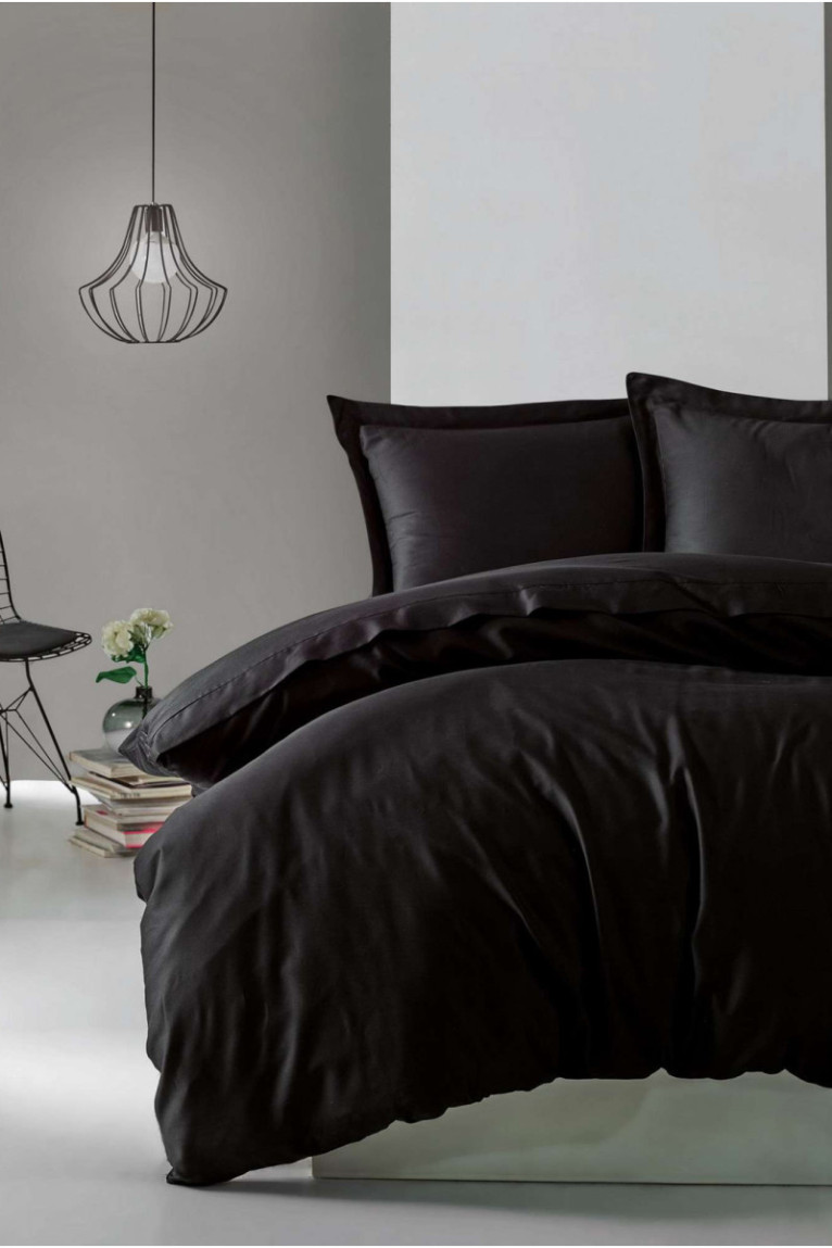 Ensemble de housse de couette en satin - 140x200cm