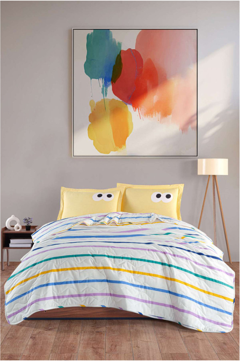 Ensemble de couvre-lit matelassé - 240x220cm