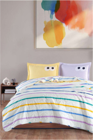 Ensemble de couvre-lit matelassé - 240x220cm