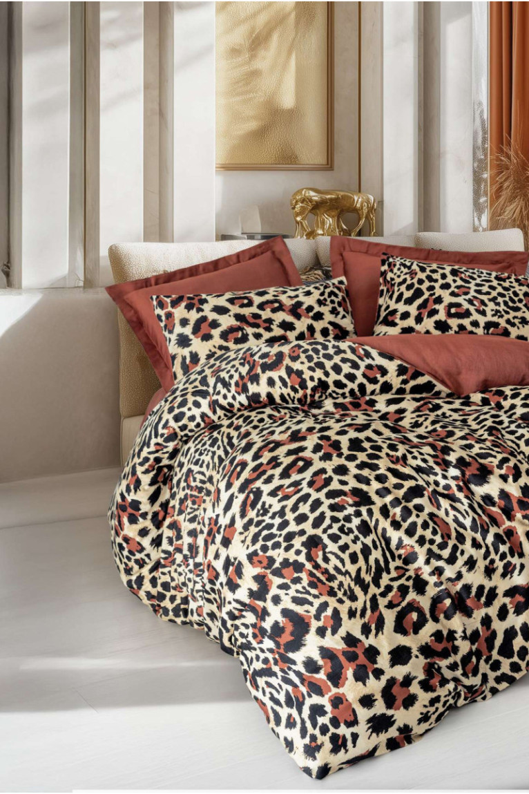 Ensemble de housse de couette en satin - 240x220cm