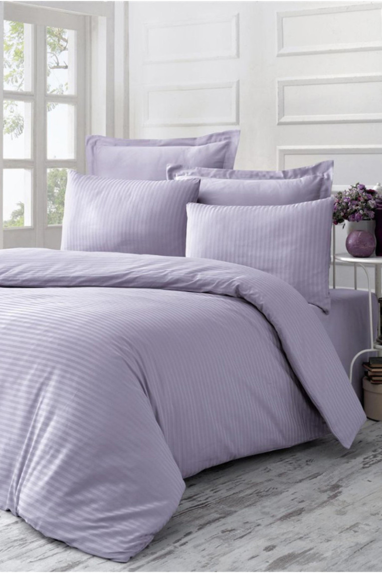 Ensemble de housse de couette en satin - 140x200cm