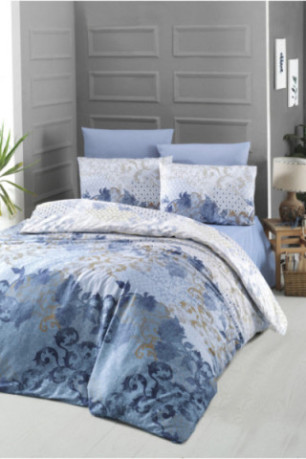 Ensemble de housse de couette en satin - 240x220cm