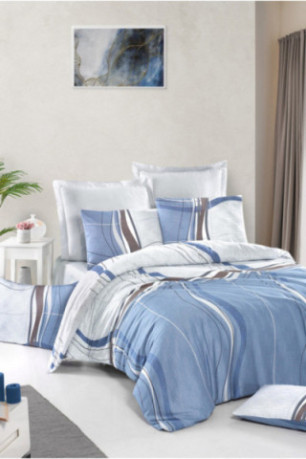 Ensemble de housse de couette en satin - 140x200cm