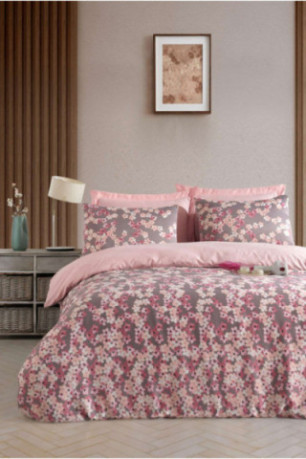 Ensemble de housse de couette en satin - 140x200cm
