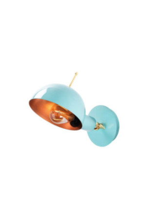 Applique murale - Cuivre turquoise