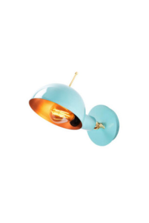Applique murale - Cuivre turquoise