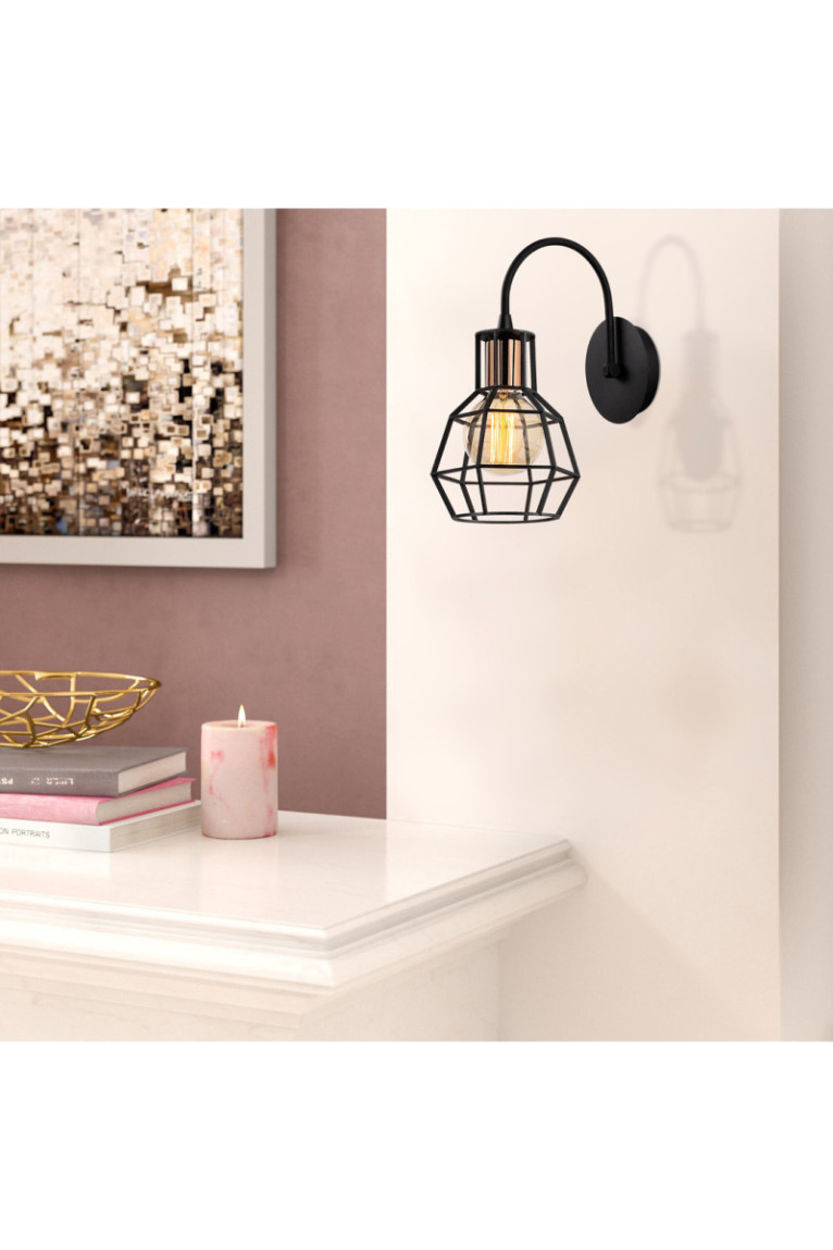 Applique murale - Bronze noir