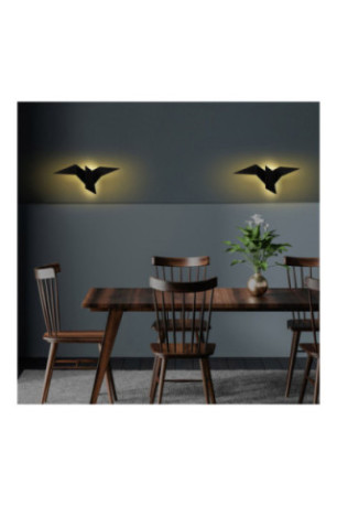 Applique murale - Noir