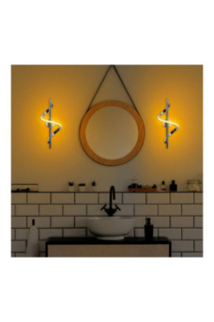 Applique murale - Chrome