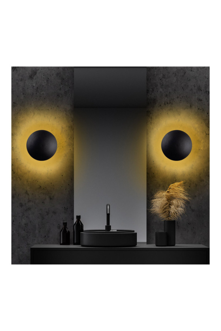 Applique murale - Cuivre noir