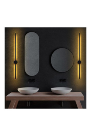 Applique murale - Noir