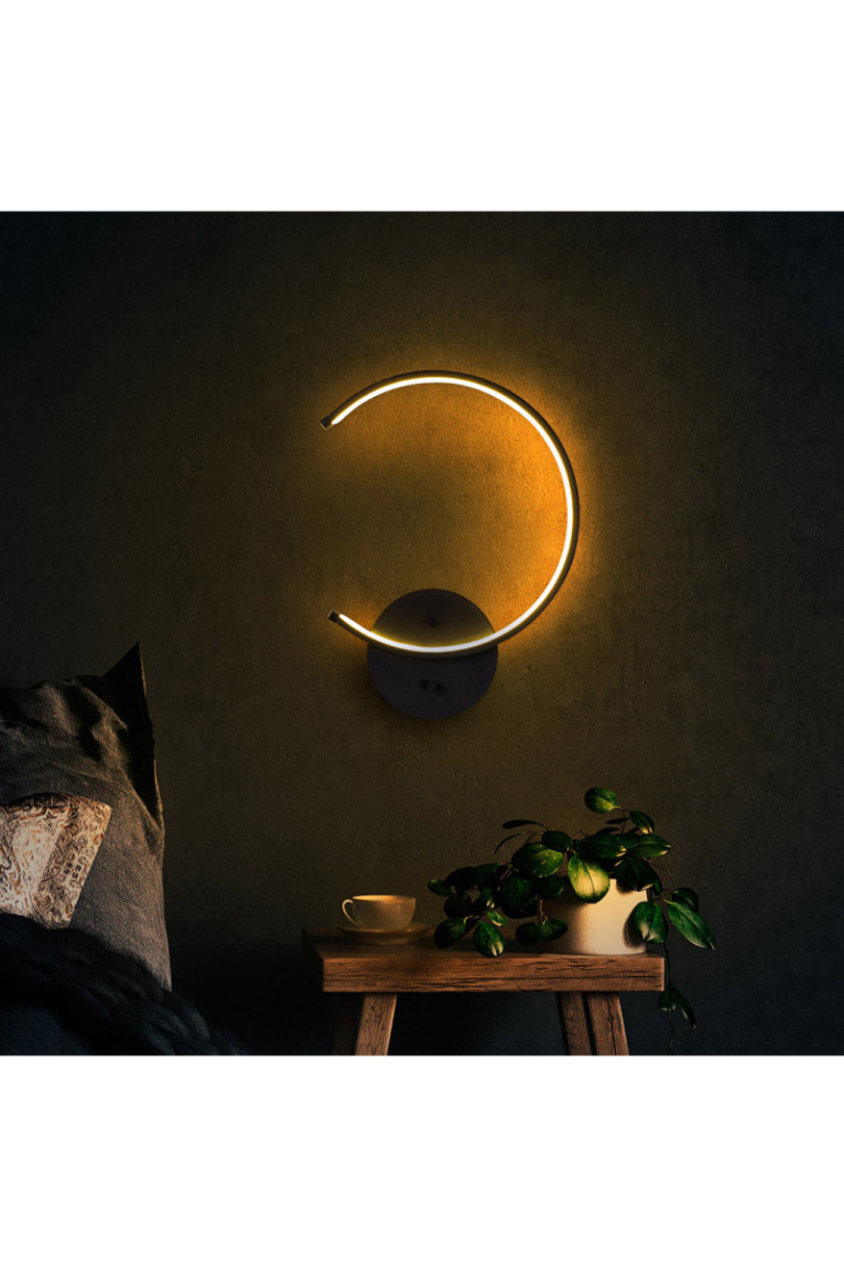 Applique murale - Noir