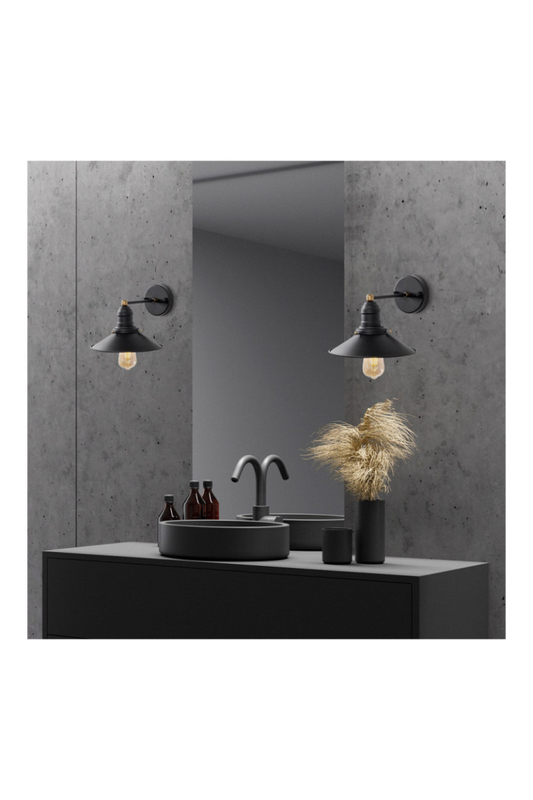 Applique murale - Antique noir