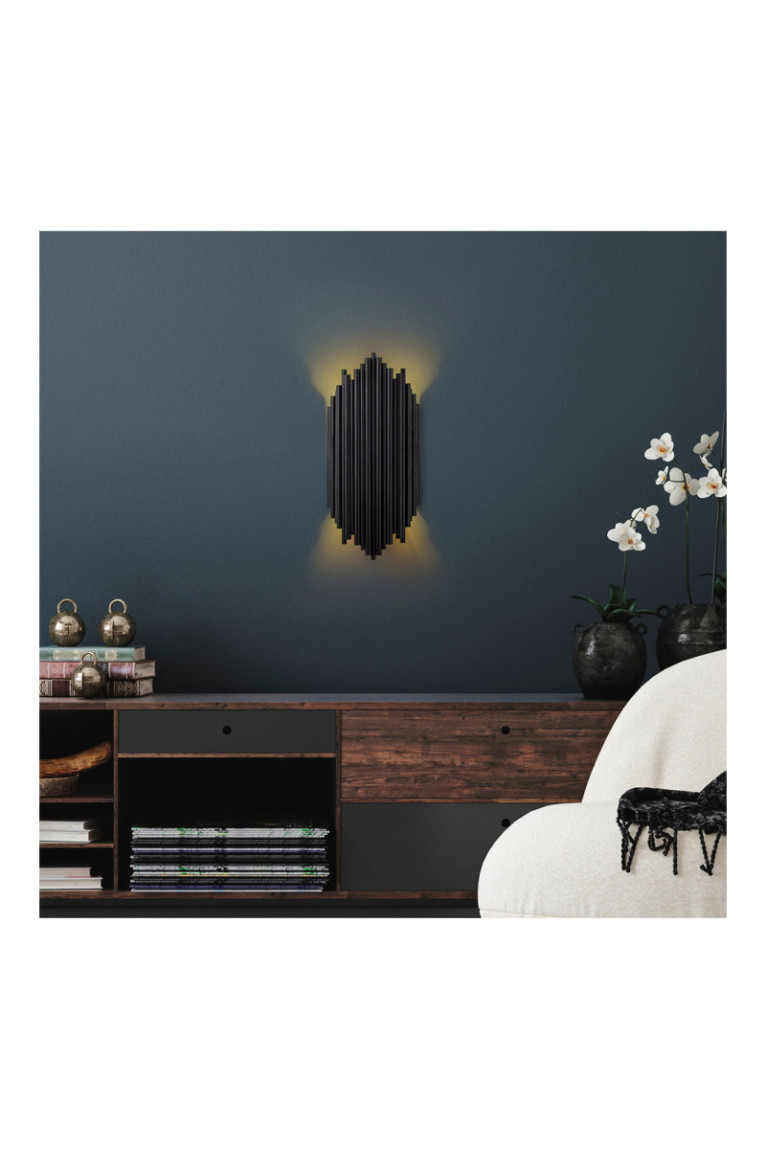 Applique murale - Noir