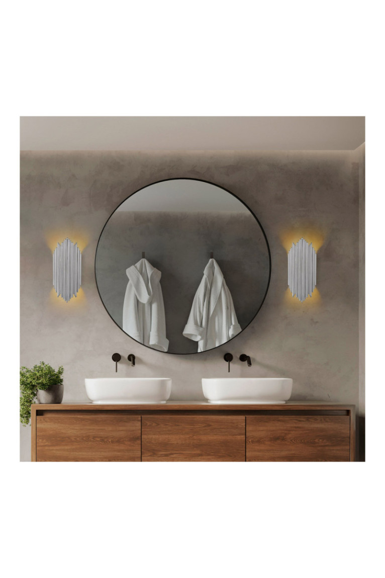 Applique murale - Chrome