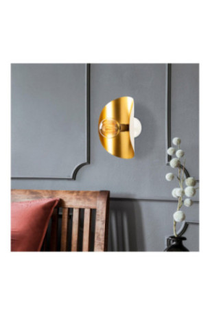Applique murale - Or blanc
