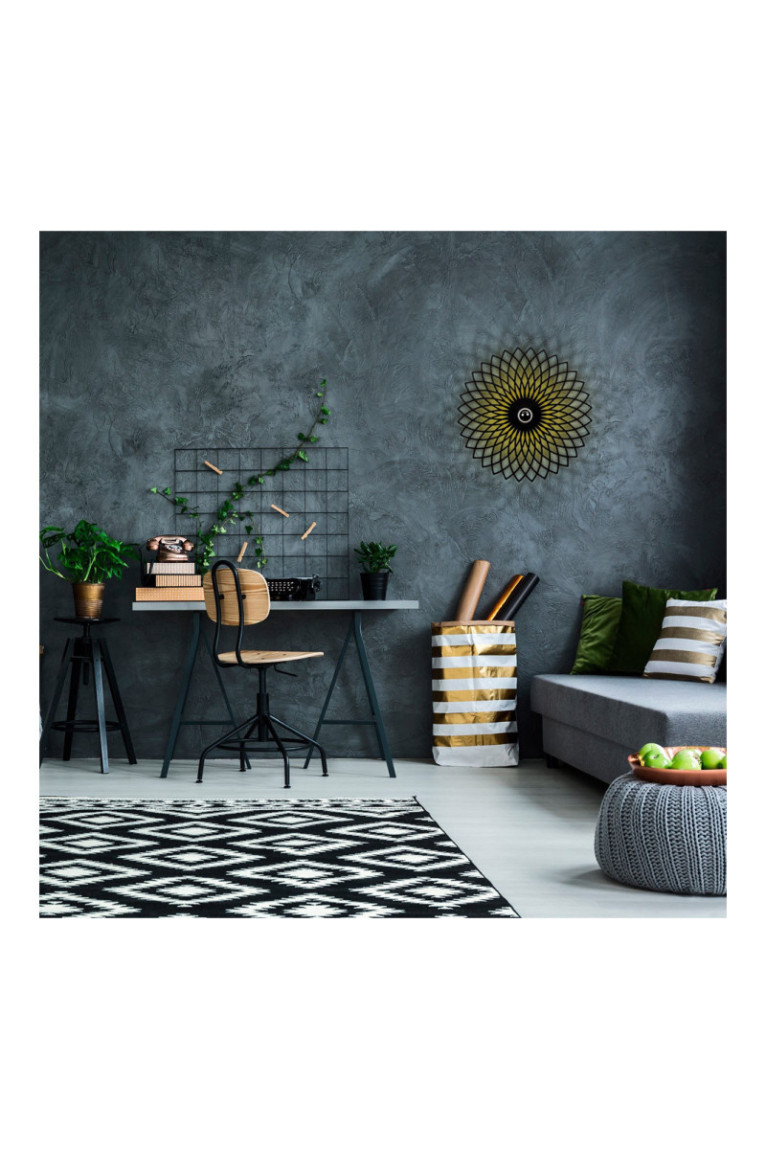 Applique murale - Noir