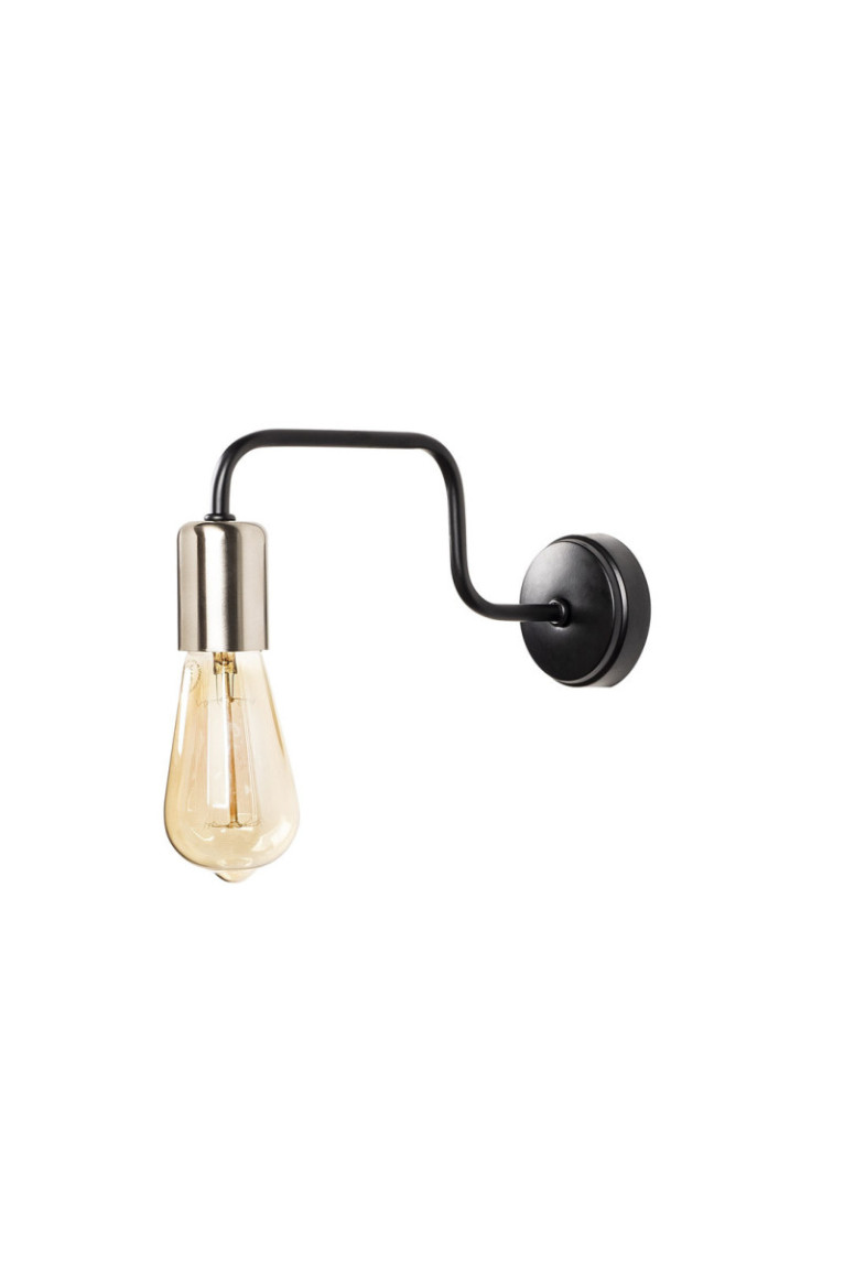 Applique murale - Nickel noir