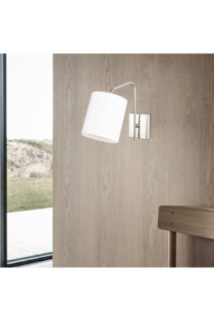 Applique murale - Nickel blanc