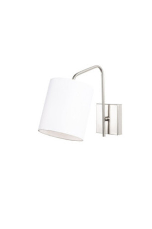Applique murale - Nickel blanc