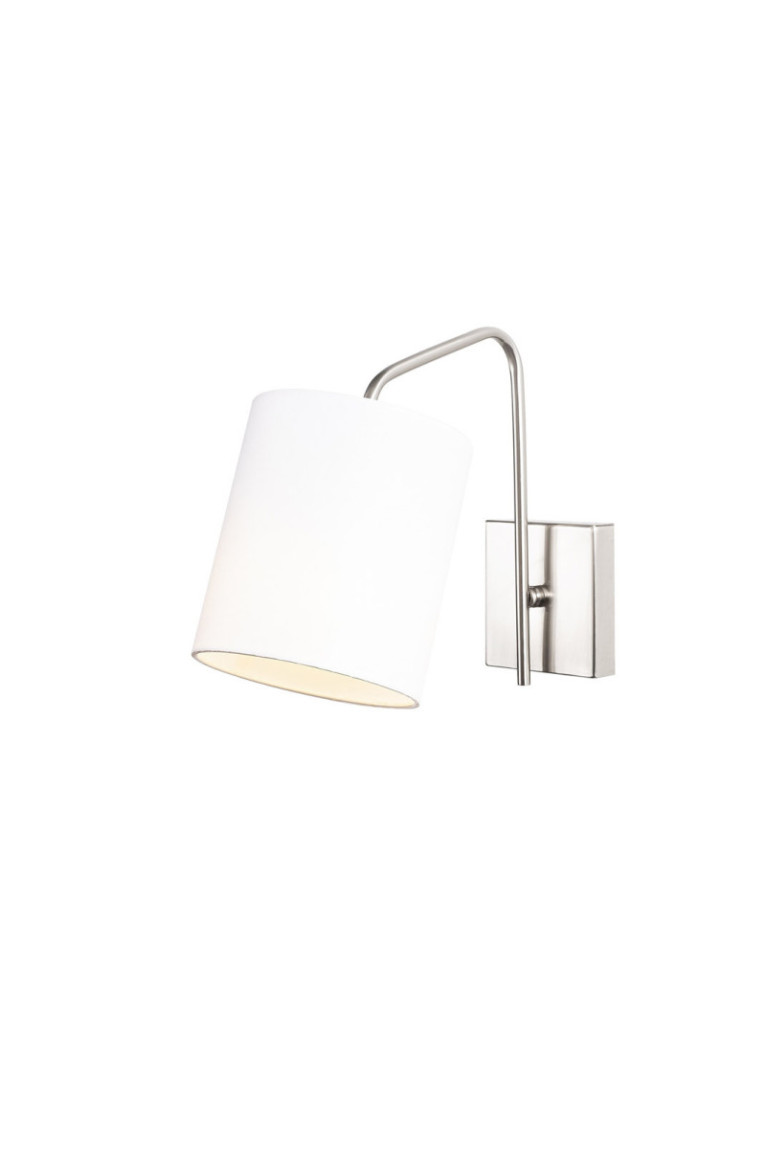 Applique murale - Nickel blanc