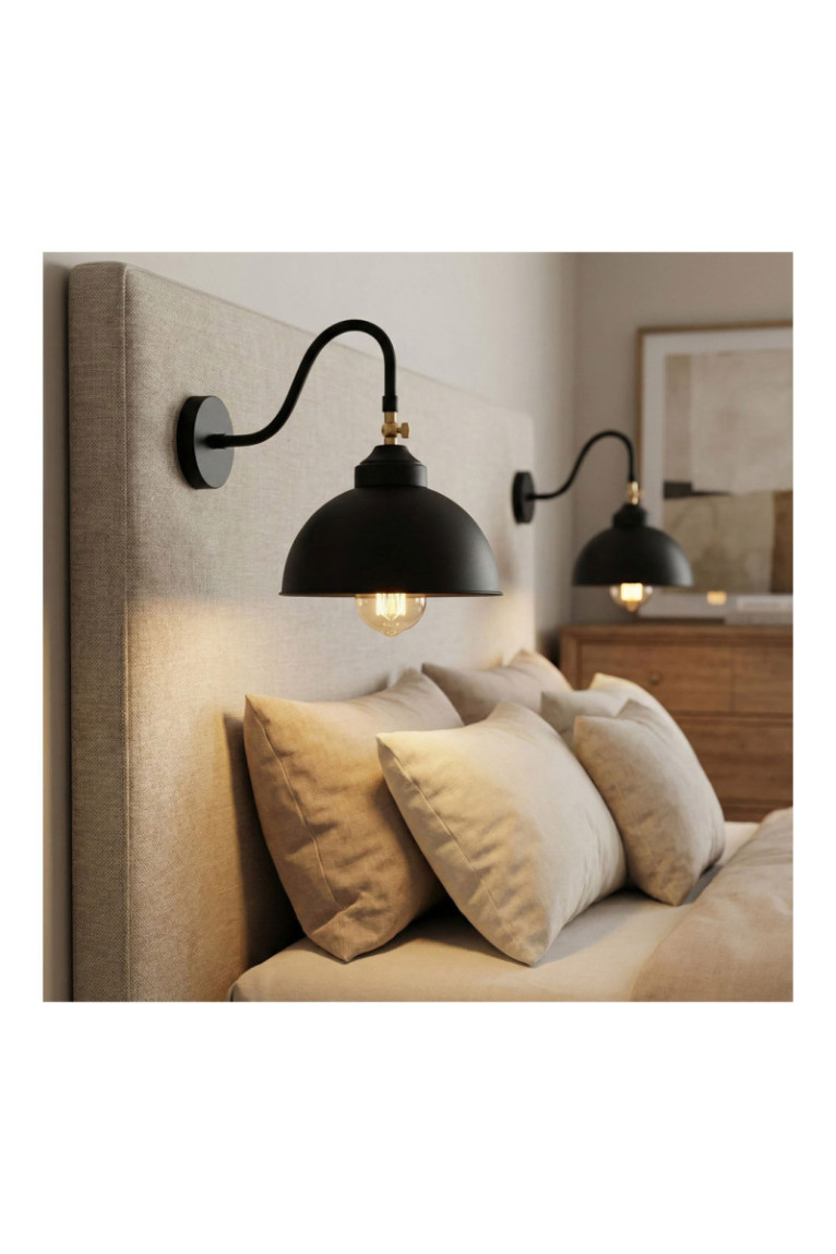 Applique murale - Noir