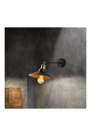 Applique murale - Or noir