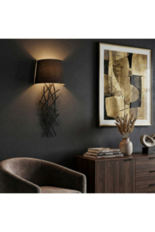 Applique murale - Noir