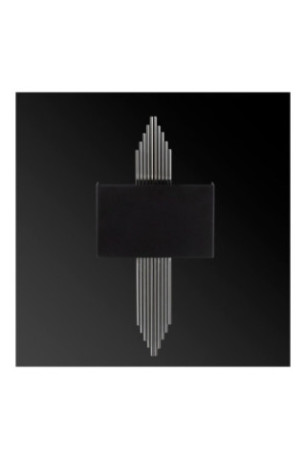 Applique murale - Noir Argent
