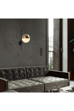 Applique murale - Noir Vintage Blanc