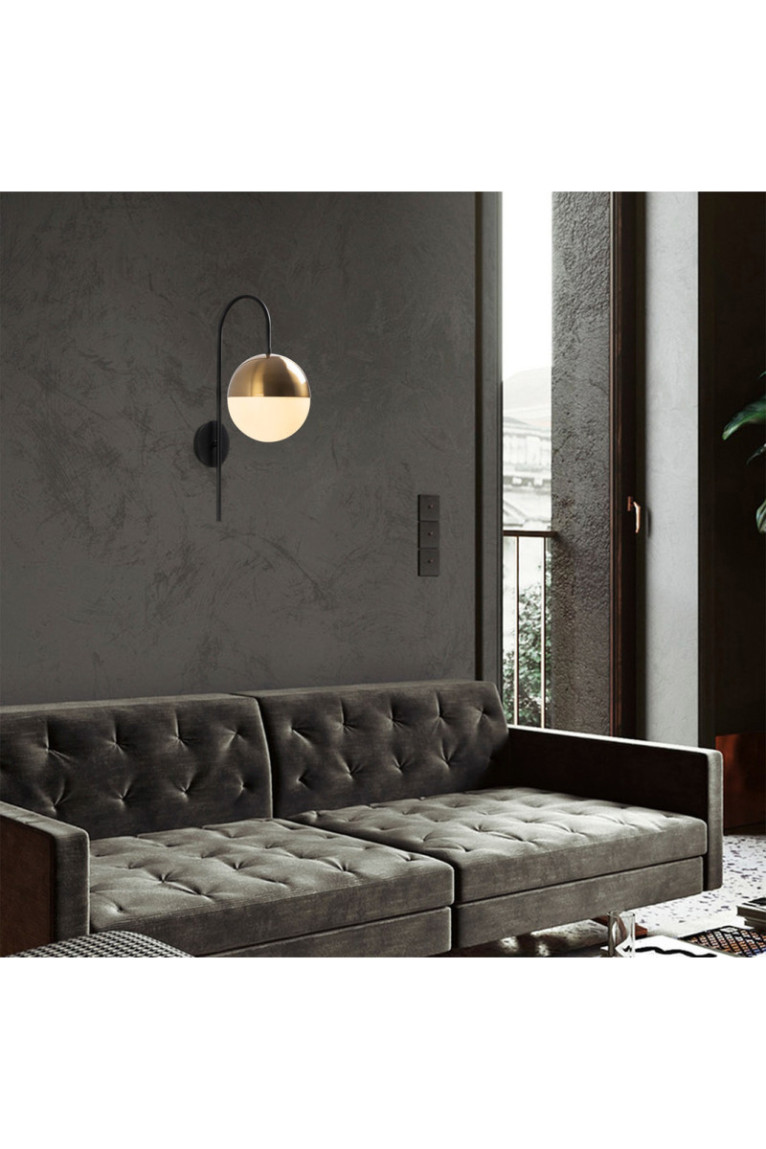 Applique murale - Noir Vintage Blanc