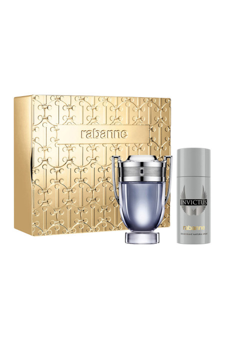 Coffret Invictus Edt 100ml + Déodorant 150ml PACO RABANNE