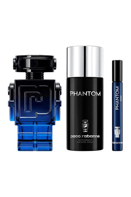 Coffret Phantom Intense EDP Homme 100 ml + 150 ml + 10 ml