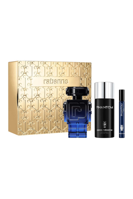 Coffret Phantom Intense EDP Homme 100 ml + 150 ml + 10 ml