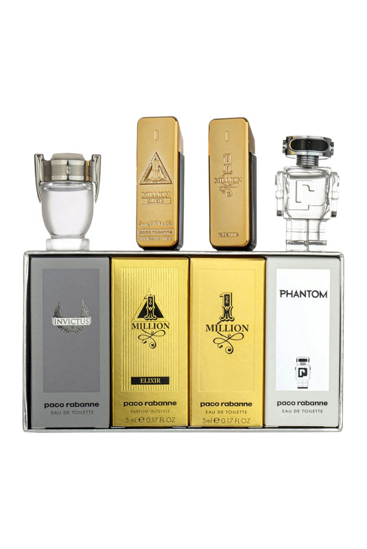 Coffret Miniatures Masculines Homme 4 x 5 ml